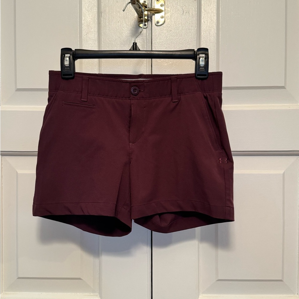 Under Armour Burgundy Shorts